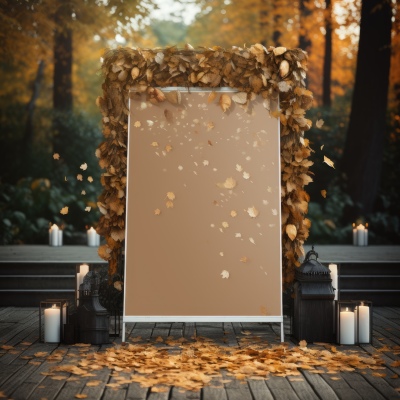 Autumn Wedding Digital Backdrops 20xJPG