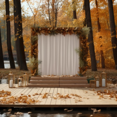 Autumn Wedding Digital Backdrops 20xJPG