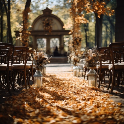 Autumn Wedding Digital Backdrops 20xJPG