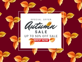 Autumn Sales Vector Collection 50xEPS