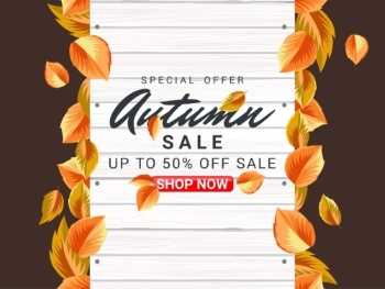 Autumn Sales Vector Collection 50xEPS