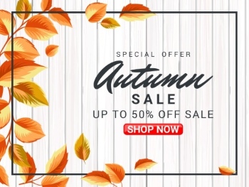 Autumn Sales Vector Collection 50xEPS