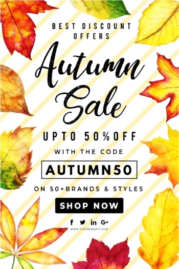 Autumn Sales Vector Collection 50xEPS