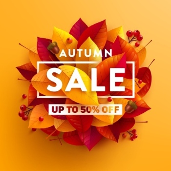 Autumn Sales Vector Collection 50xEPS