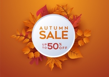 Autumn Sales Vector Collection 50xEPS