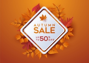 Autumn Sales Vector Collection 50xEPS