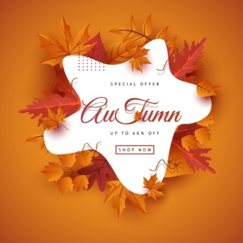 Autumn Sales Vector Collection 50xEPS