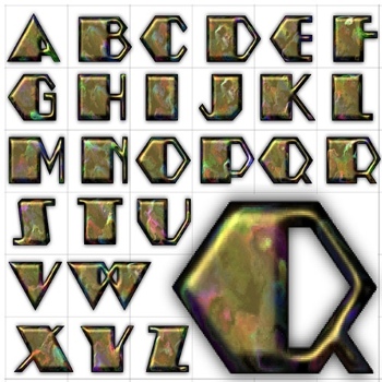 Alphabet Collection #3, 25xEPS