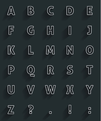 Alphabet Collection #3, 25xEPS