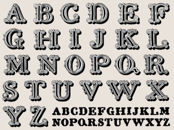 Alphabet Collection #3, 25xEPS