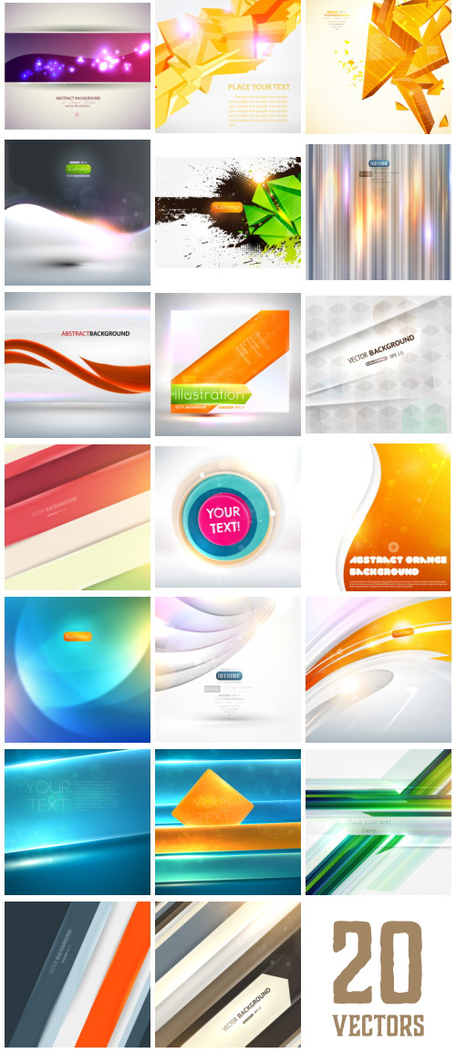 Abstract Background Collection #89, 20xEPS Abstract Background Collection #89, 20xEPS