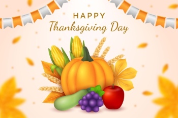 Thanksgiving Backgrounds & Banners 23xEPS