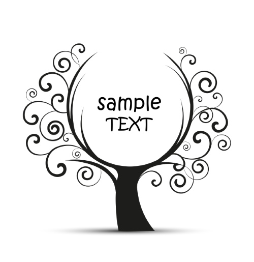 Trees in Four Seasons - Spring, Summer, Autumn & Winter 25xEPS