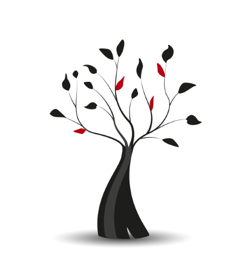 Trees in Four Seasons - Spring, Summer, Autumn & Winter 25xEPS