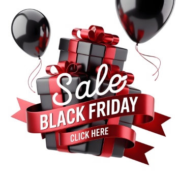 Black Friday Signboards & Elements 28xPNG