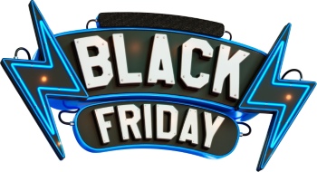 Black Friday Signboards & Elements 28xPNG