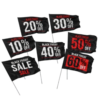 Black Friday Transparent Design Elements 28xPNG