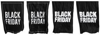 Black Friday Transparent Design Elements 28xPNG