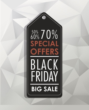 Black Friday Sale Backgrounds, Banners, Labels Collection 61xEPS
