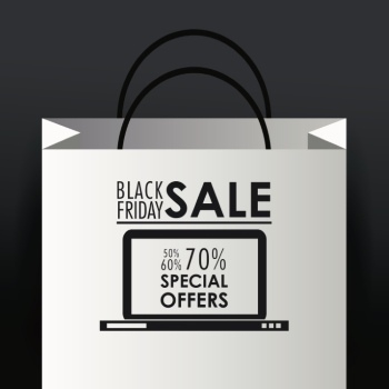 Black Friday Sale Backgrounds, Banners, Labels Collection 61xEPS