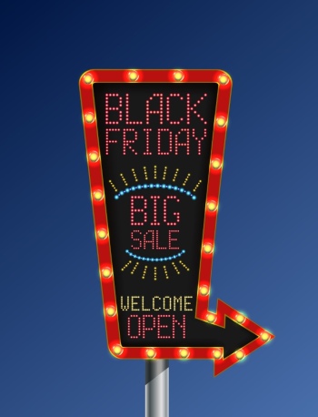 Black Friday Sale Backgrounds, Banners, Labels Collection 61xEPS