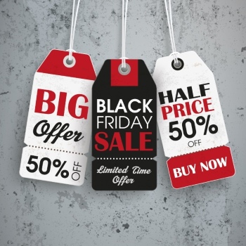 Black Friday Autumn Concept Labels & Sale Templates 42xEPS