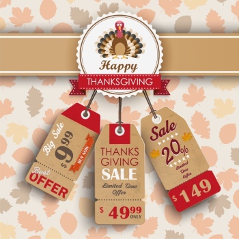 Black Friday Autumn Concept Labels & Sale Templates 42xEPS