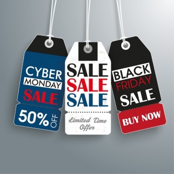 Black Friday Autumn Concept Labels & Sale Templates 42xEPS