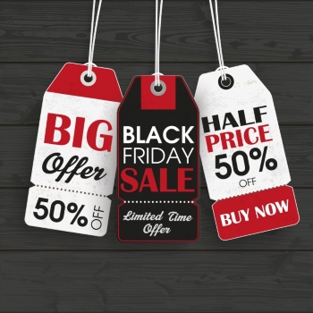 Black Friday Autumn Concept Labels & Sale Templates 42xEPS