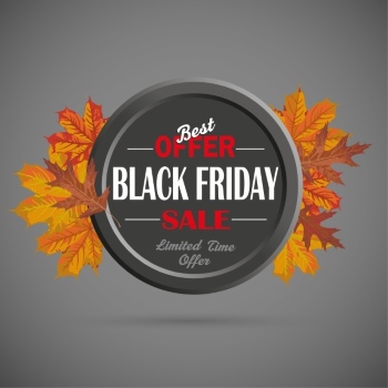 Black Friday Autumn Concept Labels & Sale Templates 42xEPS