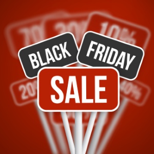 Black Friday Flyer Banner Logo Sticker Sale Invitation Cards 25xEPS