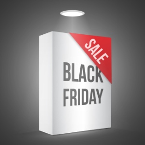 Black Friday Flyer Banner Logo Sticker Sale Invitation Cards 25xEPS