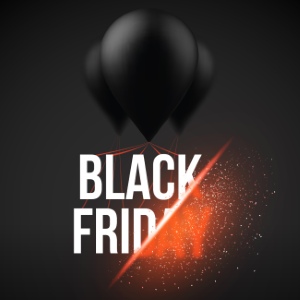 Black Friday Flyer Banner Logo Sticker Sale Invitation Cards 25xEPS