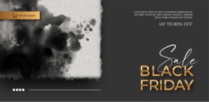 Black Friday Sale Premium Backgrounds & Labels 69xEPS