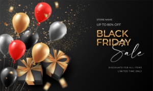 Black Friday Sale Premium Backgrounds & Labels 69xEPS