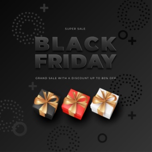 Black Friday Sale Premium Backgrounds & Labels 69xEPS