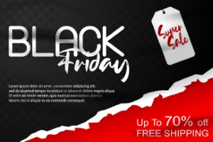 Black Friday Sale Premium Backgrounds & Labels 69xEPS
