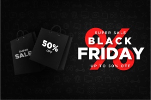 Black Friday Sale Premium Backgrounds & Labels 69xEPS
