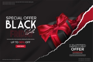 Black Friday Sale Premium Backgrounds & Labels 69xEPS
