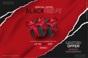 Black Friday Sale Premium Backgrounds & Labels 69xEPS