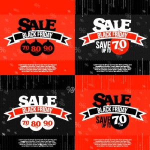 Black Friday Design Elements 52xEPS
