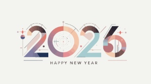 2026 New Year Geometric Design Templates 27xAI