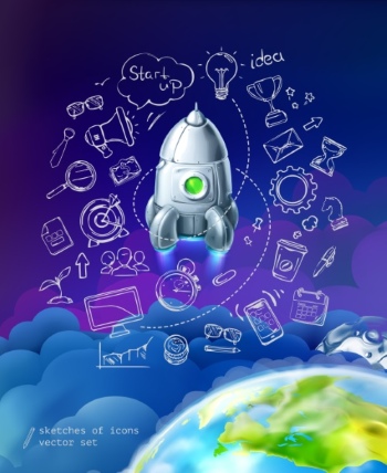 Creative Business Idea Themes 25xEPS