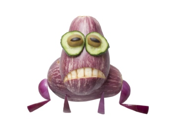 Creative Vegetables Animals on White Background 40xJPG