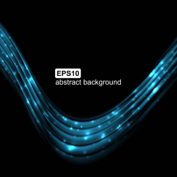 Abstract Light Wave Futuristic Backgrounds 47xEPS