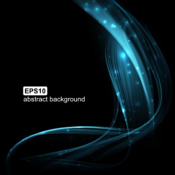 Abstract Light Wave Futuristic Backgrounds 47xEPS
