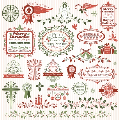 Christmas Design Elements 23xEPS