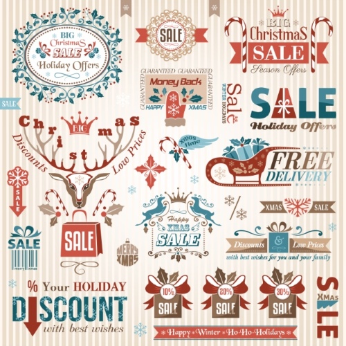 Christmas Design Elements 23xEPS