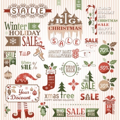 Christmas Design Elements 23xEPS