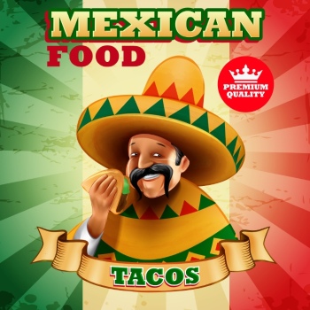 Mexican Food Design Elements 35xEPS